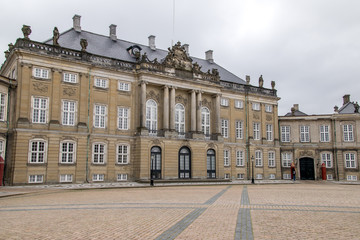 Fototapeta premium Copanhagen panorama view, oldtown