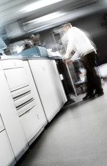 Industry and printout  