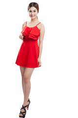 Young beautiful woman