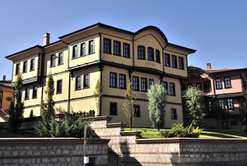 Fototapeta premium osmanisches Haus in Eskisehir- Odunpazari