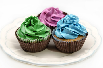 Cupcakes decorated.