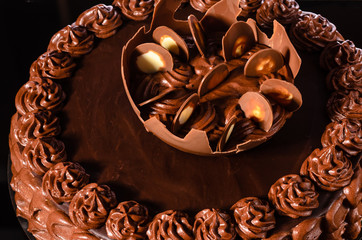 Tasty chocolate cake