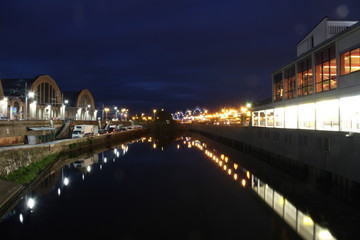 Riga at night