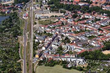 Obraz premium Greifswald südliche Vorstadt