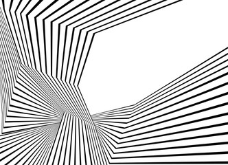 black and white stripe line pattern abstract graphic optical art