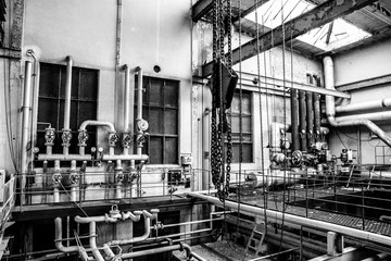Old factory interior