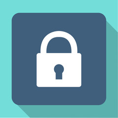 Website Icon Schloss geschlossen