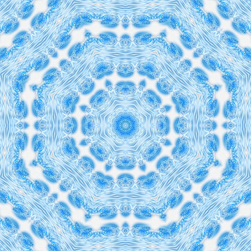 Abstract blue pattern