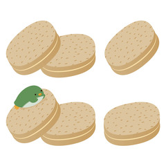 ダックワーズとペンギン