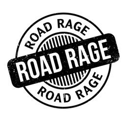 Road Rage rubber stamp. Grunge design with dust scratches. Effects can be easily removed for a clean, crisp look. Color is easily changed.