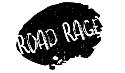Road Rage rubber stamp. Grunge design with dust scratches. Effects can be easily removed for a clean, crisp look. Color is easily changed.