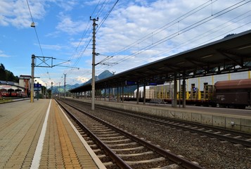 Fototapeta premium Bahnhof