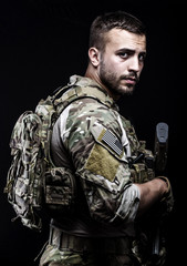 Fototapeta premium USA Delta special forces