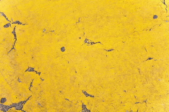 Texture Stone Cement Concrete Wall Wallpaper Background Ground Flat Rough Dirty Grunge Color Destroyed Distorted Eroded Old Retro Vintage Decorative Yellow Sun Lines Strokes Organic Sprinkler Close Up