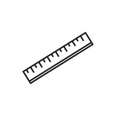 school ruler icon