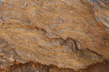 Brown rock surface