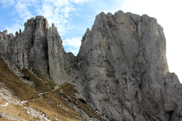 Panorama di roccia sulla Grigna