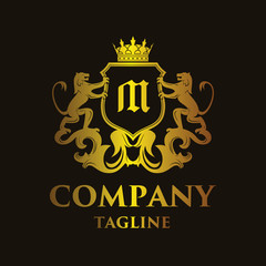luxury Letter 'M' Logo
