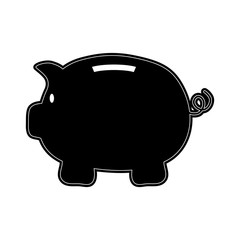 piggy bank  vector illustration
