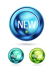 New price label, web icon