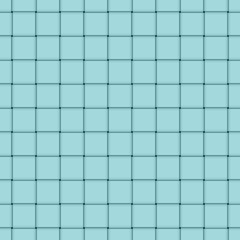 Retro Seamless Pattern Plaited Paper Stripes Turquoise