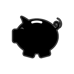piggy bank  vector illustration