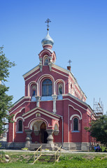 Fototapeta na wymiar Old Ladoga Nikolsky monastery. Russia.