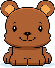 Cartoon Smiling Bear