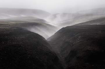 Fototapeta na wymiar Islande Trek Landmannalaugar