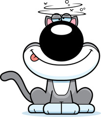 Drunk Cartoon Cat