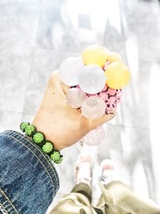 Squeese toy antistress for office day. 