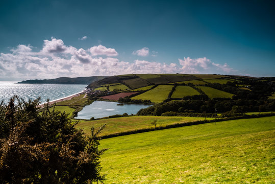Widdicombe Ley Devon from coastal path