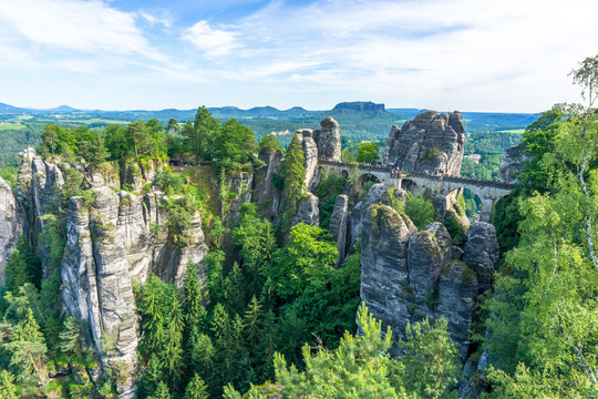 Basteibr&uuml;cke S&auml;chsische Schweiz