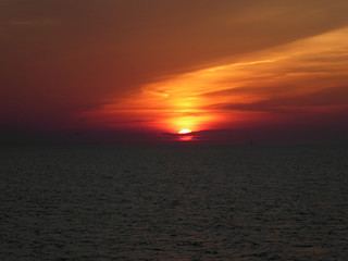 Sunset Over Delaware Bay