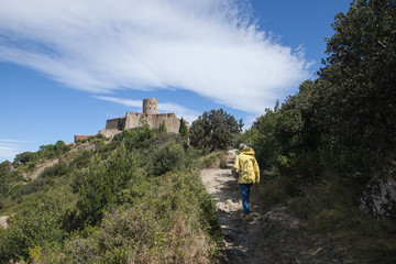 En montant vers le fort Saint Elme