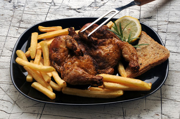 Roast chicken Pečené kura Pollo arrosto rostizado Poulet 燒雞 rôti Brathähnchen asado 烤鸡 دجاجة مشوية © Comugnero Silvana