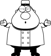 Confused Cartoon Bellhop