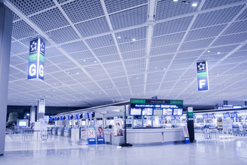 誰もいない空港
