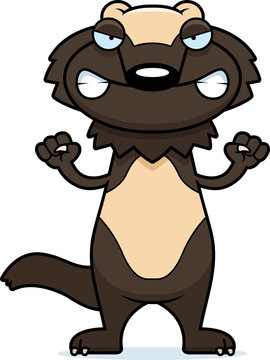 recommend clip art: Angry Cartoon Wolverine
