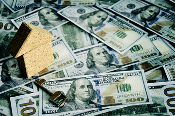 Monthly Saving and Planning Money for Expense Business Finance and Loan Concept