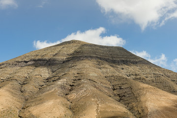 Low view of a Volcano