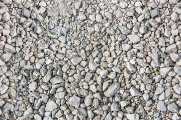 Gravel stone isolated texture