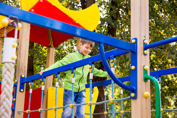 Kids on playground