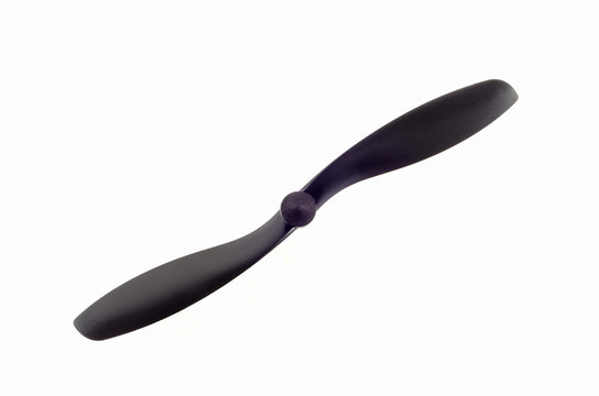 Top view Drone propeller