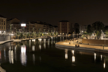 New wet dock in Milan
