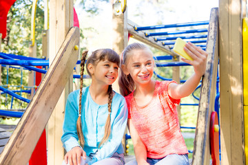 Kids on playground