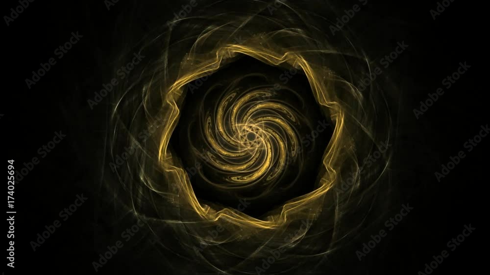 Poster abstract swirly texture motion background seamless looping fractal