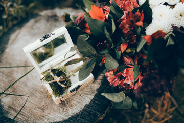 wedding decor at the recreation center