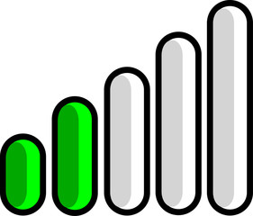 Low signal small icon