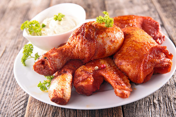 fried chicken leg